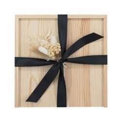 black decoration gift box
